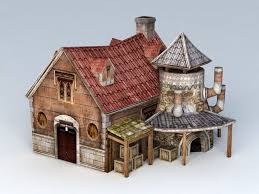 Medieval Blacksmith Workshop 3d Model Blacksmith Workshop Blacksmithing 3d Model