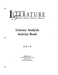 Give them the list again and have them create a storyboard that depicts and explains the use of each literary element in the poem. Literary Analysis Populationme Com