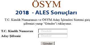 Ales sonuçları ösym'nin sonuç sayfasından öğrenilebiliyor. Ales 2 Sinav Sonuclari Son Dakika Aciklandi