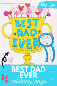 A simple coloring page with a machine. Dad Coloring Page For The Best Dad Skip To My Lou