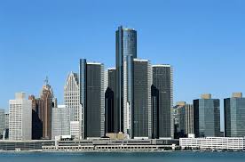Detroit Skyline In 2020 Detroit City Skyline Detroit Skyline Skyline