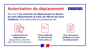 Pour savoir quel document télécharger en cas de. Covid 19 Declaration De Deplacement De Son Departement Et A Plus De 100 Km De Son