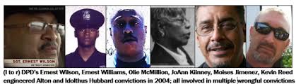 DIRTY DETROIT COPS BEAT, MADE UP CONFESSIONS FROM ALTON HUBBARD, BROTHER  IDOLTHUS, IN 2004 MURDERS