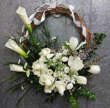 Maybe you would like to learn more about one of these? Memorial Door Wreath Funeral Wreath In Houston Tx Mary S Little Shop Of Flowers