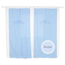 Heimtexland liebevolle kinder gardine transparent in hellblau gelb vorhang schlaufenschal hxb 260x140 cm kürzbar fee blumen prinzessin top qualität haben sie beispielsweise schon ein rollo am fenster. Kinderzimmer Gardinen Vorhange Kleiner Prinz Oder Kleine Prinzessin Ca 140 X 230 Cm Mixibaby De