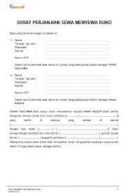 Contoh surat perjanjian sewa menyewa rumah akad ijarah pada artikel kali ini japline akan membahas terkait contoh surat perjanjian sewa menyewa rumah khususnya. Contoh Surat Perjanjian Sewa Ruko Kios Pdf Doc Lamudi
