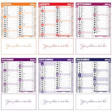 Santi e beati del mese di: Vettoriale Luglio Dicembre 2014 Calendario Italiano E Santi Festivita Italiane Fasi Lunari E Segni Zodiacali 2a Parte Image 18953012