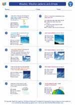 This worksheet can be used as an evaluation of student learning and collected as a work sample to illustrate student progress against. Weather Weather Patterns And Climate 5th Grade Science Worksheets And Answer Key Study Guides And Vocabulary Sets Next Generation Science Standards Ngss Comprehensive