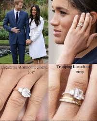 Meghan Markle Gave Her Engagement Ring A Fresh Update Dress Like A Duchess Meghan Markle Engagement Ring Royal Engagement Rings Royal Rings