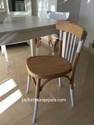 Wooden furniture designs that combine ideas & inspiration. Kursi Makan Vinteg Stancuy Jati Furniture Jepara Furniture Makeover Painted Chair Old Wooden Chairs