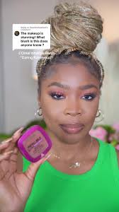 Replying to @itsashitshowfam I like to serve 💁🏾‍♀️Daring Rosewood by  @loréal paris usa #blushtrend #blushforblackgirls