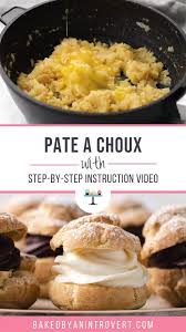 How To Make Pate A Choux Choux Pastry Video Recipe Video Profiteroles Recipe Eclair Recipe Cream Puffs Recipe Easy