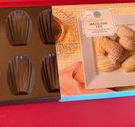 MARTHA STEWART Pan Bakeware Madeleine Pan, 16-CAVITY/Well, Aluminized Steel