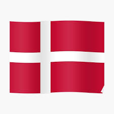 In fact, the market for flag poles and danish flags is big business in denmark. Danish Flag Flag Of Denmark Poster By Argosdesigns Redbubble