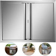 stainless steel door outdoor kitchen ebay