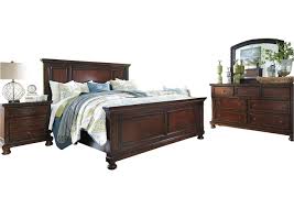 See the detailed collection here. Porter Queen Panel Bedroom Set Ivan Smith