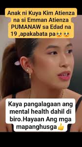 Anak ni Kuya Kim Atienza na si Emman Atienza PUMANAW sa Edad na 19  ,apakabata pa🥺🥺, #emmanatienza #RIPEmman #cttoOfvideo #Tonitalks
