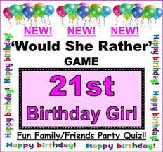 Read on for some hilarious trivia questions that will make your brain and your funny bone work overtime. Greeting Cards Party Supply Fun Family Friends Celebration Quiz Would She Rather 60th Birthday Girl Game Party Supplies