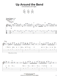 Creedence clearwater revival up around the bendcosmo's factorylyrics:there's a place up ahead and i'm goin' just as fast as my feet can flycome away, come. Up Around The Bend By Creedence Clearwater Revival Easy Guitar Tab Guitar Instructor