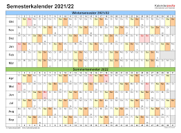 Den aktuellen appellen und beschlüssen der bundesregierung und ministerpräsident*innen folgend, möchten wir unserer verantwortung. Semesterkalender 2021 22 Fur Pdf Zum Ausdrucken