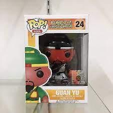 Funko Pop Asia Guan Yu Black Silver 24 Rare Hard To Find Limited Mint Funko Pop Sale Funko Guan Yu