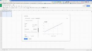 how to create a line graph in google sheets youtube