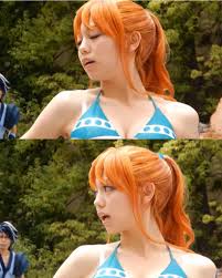 画像・動画】USJ『ワンピース・プレミア・サマー 2019』でナミを演じるお姉さんがエッチでカワイイと話題に - エロコスプレ