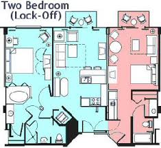 *floor plans and furnishings are subject to change. 2 Bedroom Disney Beach Club Villas Floor Plan