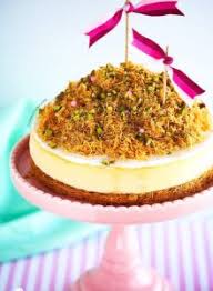 Kanafeh Cheesecake Cleobuttera Recipe Middle Eastern Desserts Desserts Food