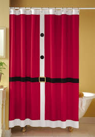 Santa Shower Curtains Christmas Shower Curtains Christmas Bathroom Christmas Shower