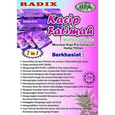 Menurutnya, walaupun khasiat kacip fatimah terkenal di seluruh dunia bagi kegunaan wanita sebelum dan selepas bersalin, namun ia masih perlu banyak kajian dan menjalani ujian makmal bagi. Radix Kacip Fatimah 20 Sachet Shopee Indonesia