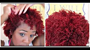 Fortunately, there are other natural hair color alternatives. How To Color Natural Hair Red Youtube