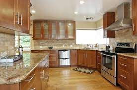 What are the best colors to pair with oak cabinets? The 16 Best Paint Colours To Go With Oak Or Wood Trim Floor Cabinets And More Charming Kitchen Oak Kitchen Cabinets Kitchen Renovation