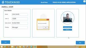 You will first receive an authorization email without a registration key, when we receive confirmation of payment from our credit card processor, then we. Video Demo Touch N Go Fingerprint Authentication Platform