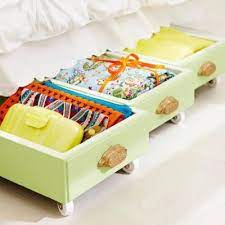 How to add drawer runners to old dressers. Recycle Drawers By Adding Some Wheels And Use For Under The Bed Rolling Storage Great Idea Diy Storage Space Old Dresser Drawers Diy Storage