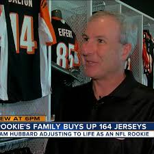Rookie's family buys up 164 jerseys