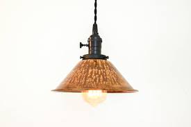 Kitchen Copper Pendant Light Fixture Industrial Pendant Lighting Unique Copper Finish