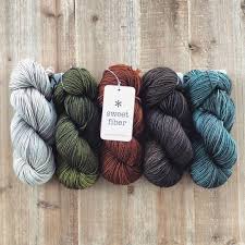 Happy New Year Happy New Project Driftwood Olive Sequoia Fossil Ever Grey Happynewyear Sweetfibery Handdyed Yarn Hand Dyed Yarn Inspiration Yarn