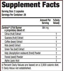 The working process is not something that you haven't seen before. Zantrex 3 Fat Burner Review T E S T O S T E R O N E J U N K I E