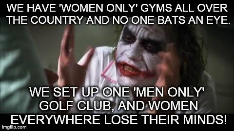 mens only club meme