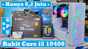 Demikian daftar harga dan spesifikasi laptop hp core i3, i5, dan i7 kisaran 3 sampai 4 jutaan keatas paling bagus dan terbaik. Rakit Pc Lagi Core I5 10400 Tanpa Vga Harga 8 Jutaançš„youtubeè§†é¢'æ•ˆæžœåˆ†æžæŠ¥å'Š Noxinfluencer