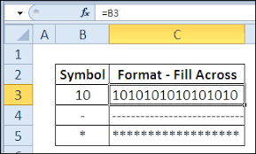 Excel Rept Function Examples