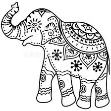 Elephant Men S Premium T Shirt Spreadshirt In 2020 Elephant Drawing Elephant Coloring Page Indian Elephant Drawing