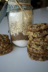 Oatmeal Raisin Cookie In A Jar Oatmeal Raisin Cookies Raisin Cookies Cookie Mix