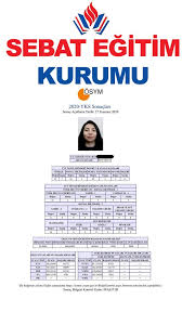 Maybe you would like to learn more about one of these? Yks Sonuclari Aciklandi Sebat Egitim Kurumu Basariya Doymuyor