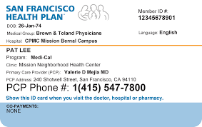 Your card will normally arrive within 10 days. Id Cards San Francisco Health Plan