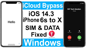 Windows Iphone 6s To X Icloud Bypass Ios 14 3 Call Cellular Data All Fixed No Meid Ikey Tool Youtube