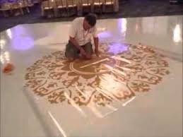 How To Install A Dance Floor Decal By Best Wedding Backdrops Youtube Floor Decal Wedding Backdrop Dance Floor