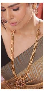 Neues angebot9ct gold rope chain necklace 2mm 16 18 20 22 24 inch long for men women. Long Necklace Gold Indian Gold Necklace Set Gold Jewelry Simple Necklace Gold Bride Jewelry