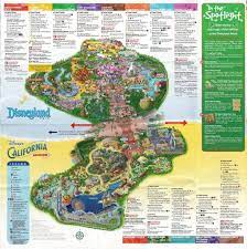 Disneyland California Disneyland California Adventure Disneyland California Disneyland Map
